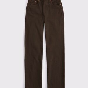 Abercrombie & Fitch 90s Straight Ultra High Rise